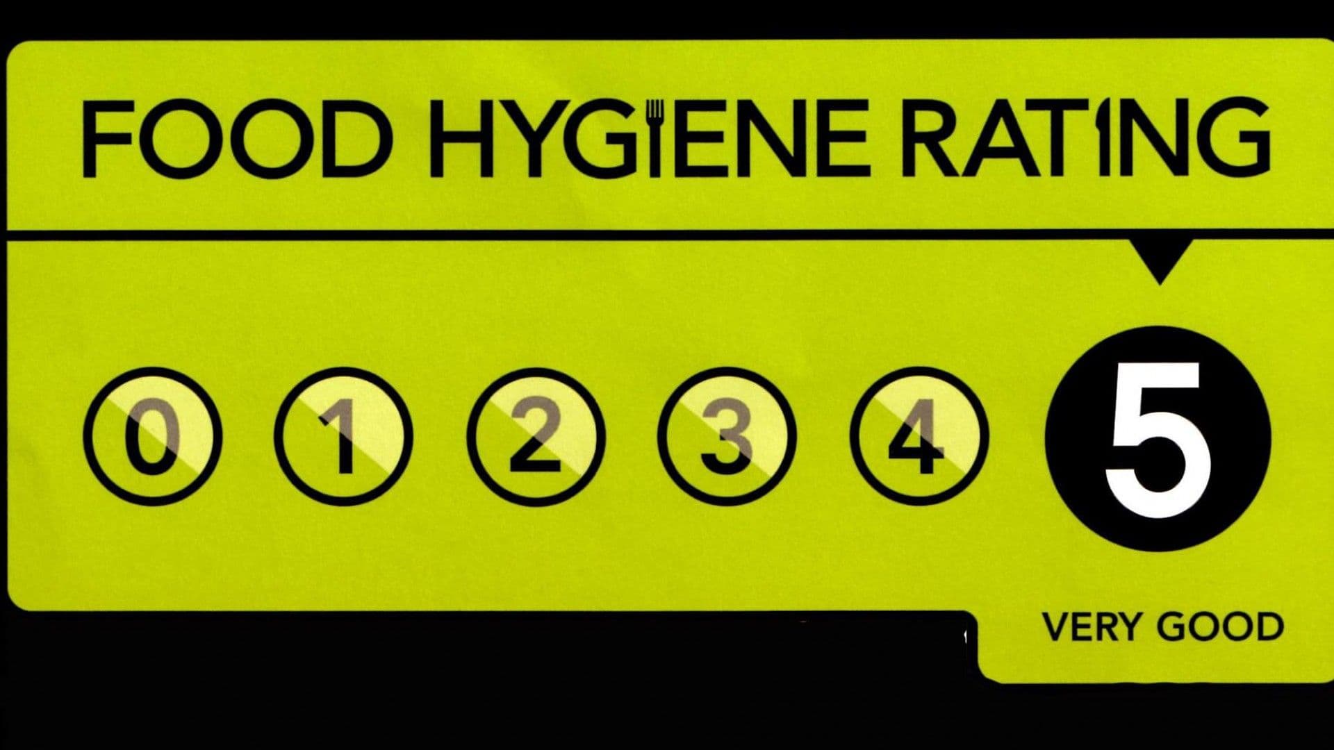 Buy with confidence - 5 Star Food Hygiene Rating