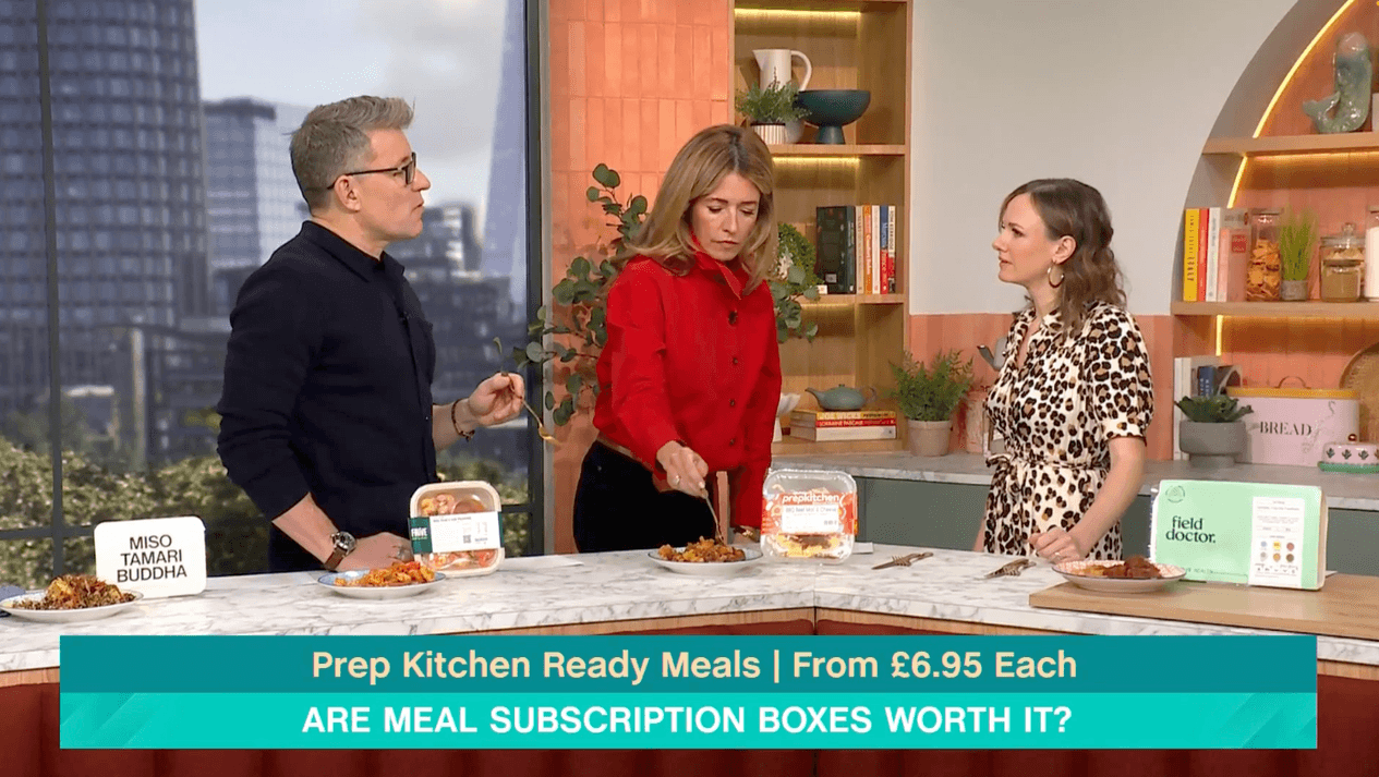 Prep Kitchen is featured on This Morning