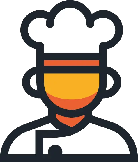 Prep Kitchen chef with hat